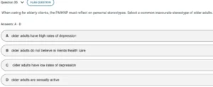 NR548 Week 8 Exam 4