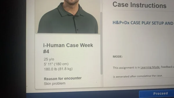 NURS-6512 i-Human Case Week 4