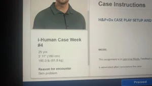 NURS-6512 i-Human Case Week 4