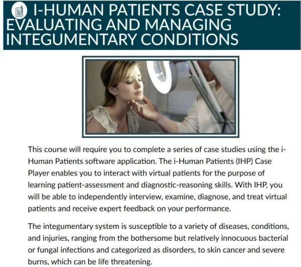 NURS-6512 i-Human Case Week 4