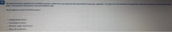 D115 Objective Assessment Advanced Pathophysiology for the Advanced Practice Nurse - Image 4