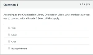 NR351 Week 2 Assignment: Scholarly Scavenger Hunt Quiz