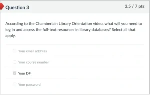NR351 Week 2 Assignment: Scholarly Scavenger Hunt Quiz