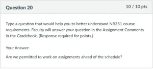 NR351 Week 2 Assignment: Scholarly Scavenger Hunt Quiz