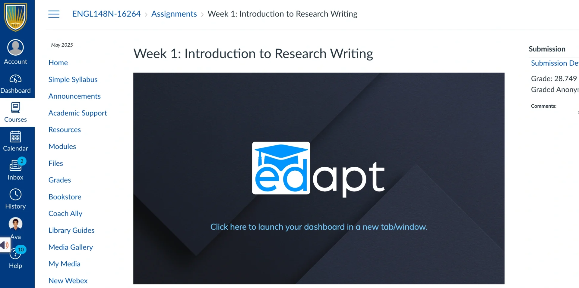 ENGL148N Week 1: Introduction to Research Writing